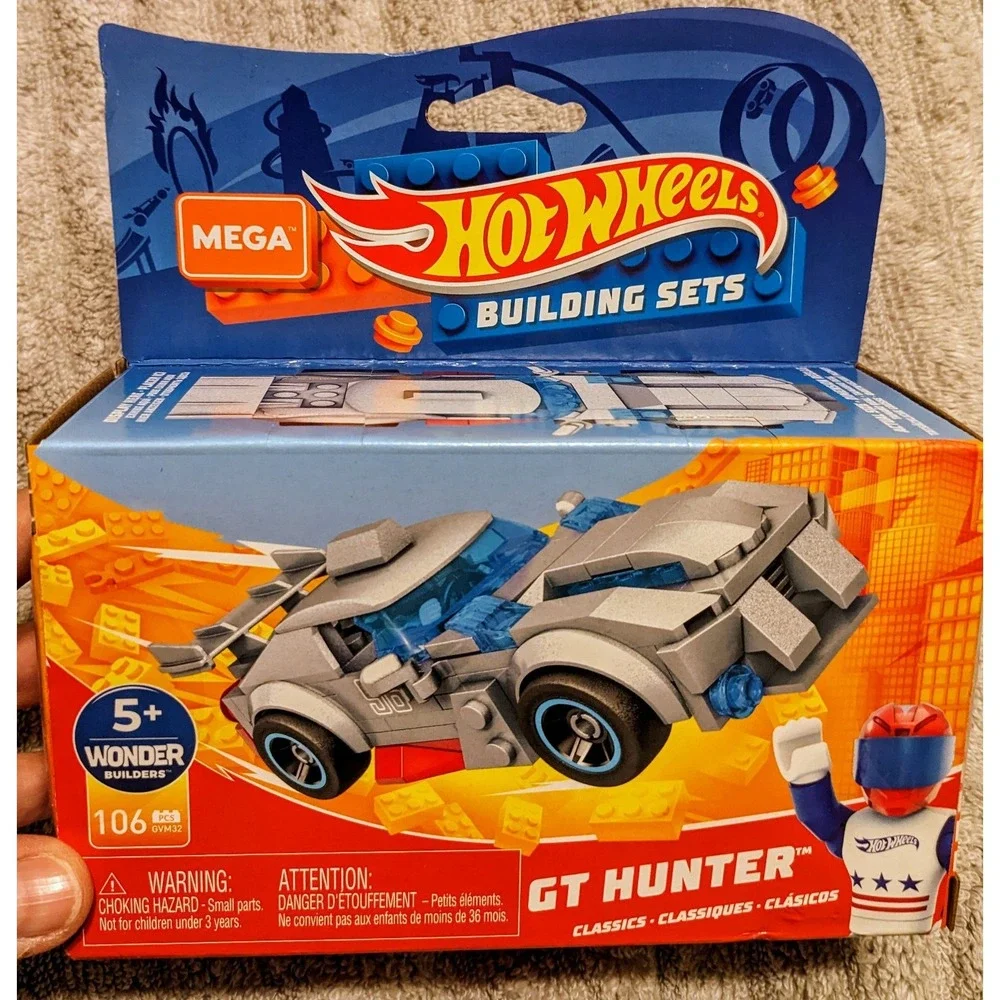 MEGA Hot Wheels GT Hunter Building Set 106 Pcs‎ Ages 5+ New